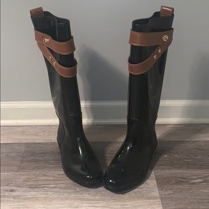 Coach rain boots